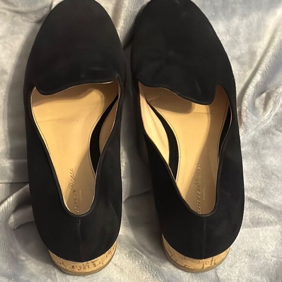 Gianvito Rossi Black Suede Loafers - Picture 4 of 7